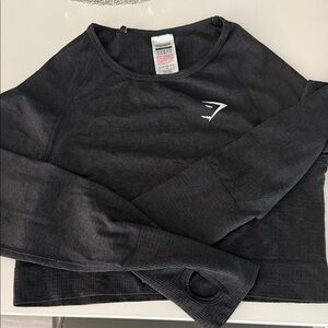 Gymshark Long Sleeve Workout Crop Top